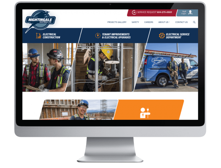 Sigma Lithium iPad responsive website design