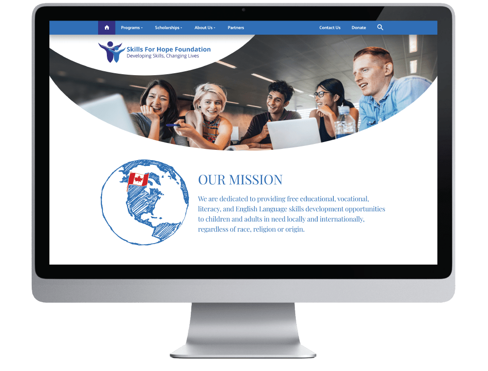 Sigma Lithium iPad responsive website design