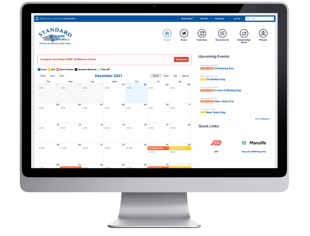 Standard Building Supplies Staff App
