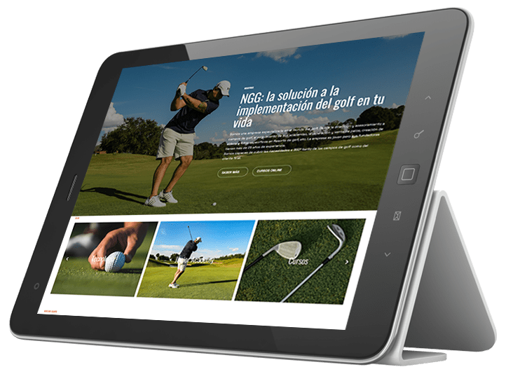 Sigma Lithium iPad responsive website design